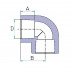 На фото Hi-Therm PP-R elbow 90°